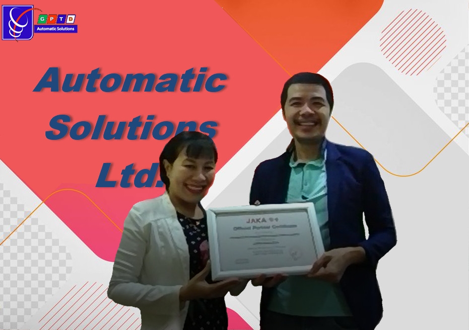  GPTD | AUTOMATIC SOLUTIONS LTD _ OFFICIALLY  BECOME JAKA COBOT DISTRIBUTION FROM 1/10/2021